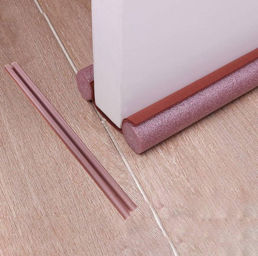 Bas de porte double isolant anti insectes et rongeurs