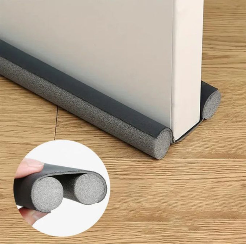 Bas de porte double isolant anti insectes et rongeurs
