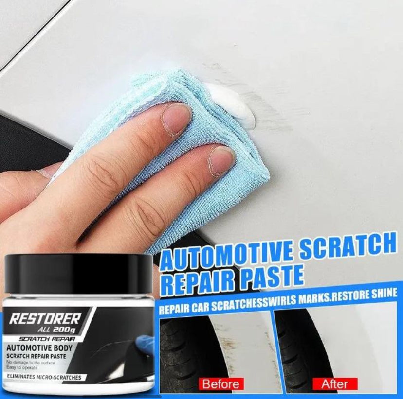 Cire de réparation abrasive pour rayure de voiture